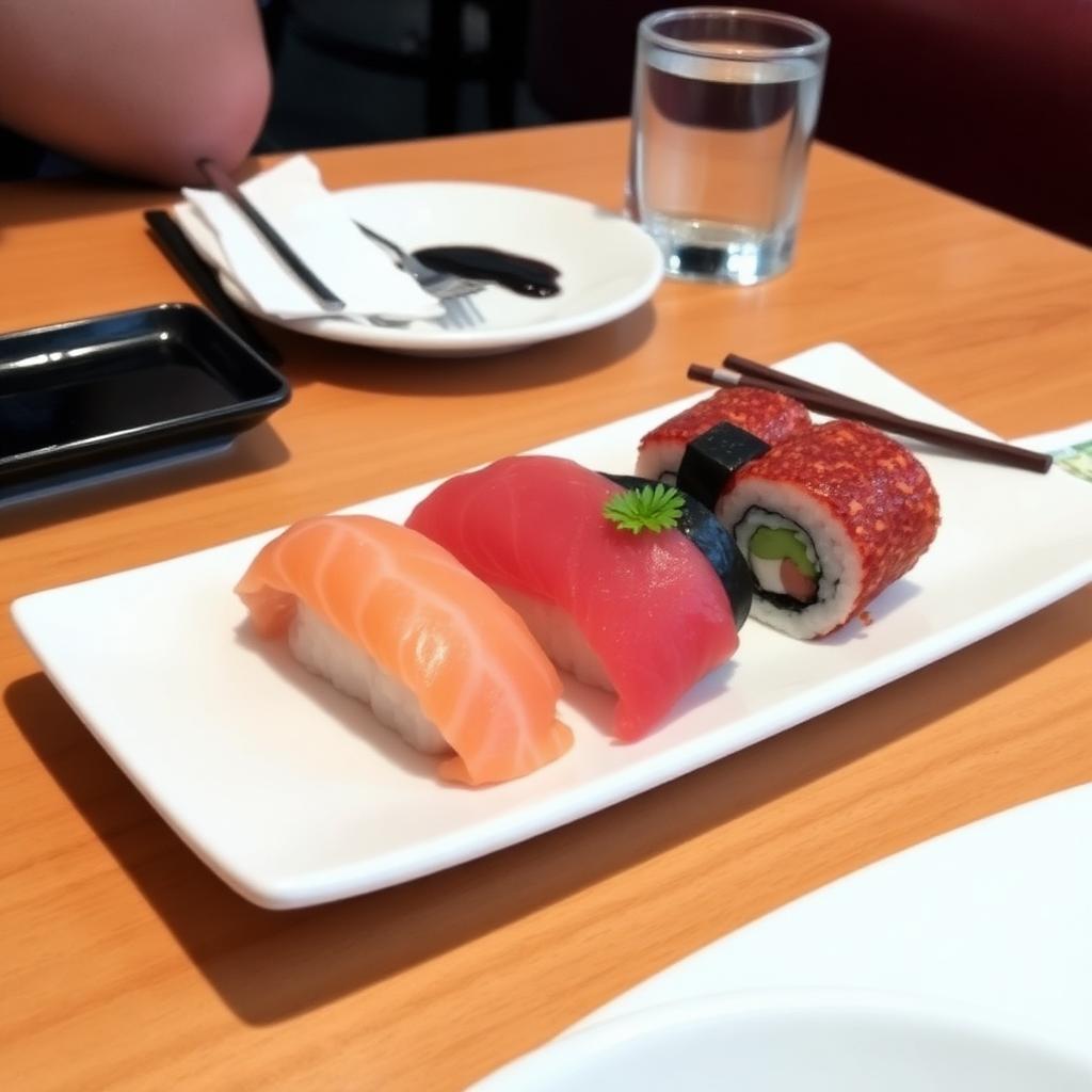 Sushi platter